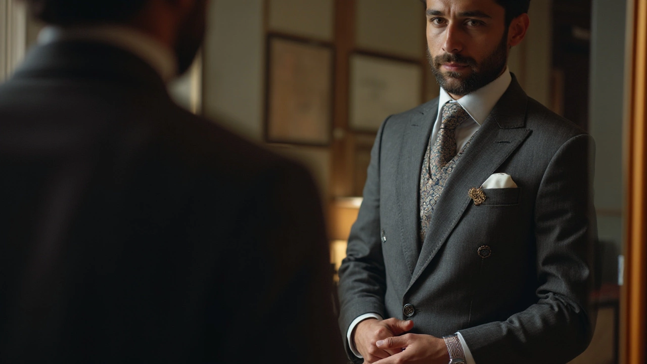 Identifying High-Quality and Expensive Men's Suits