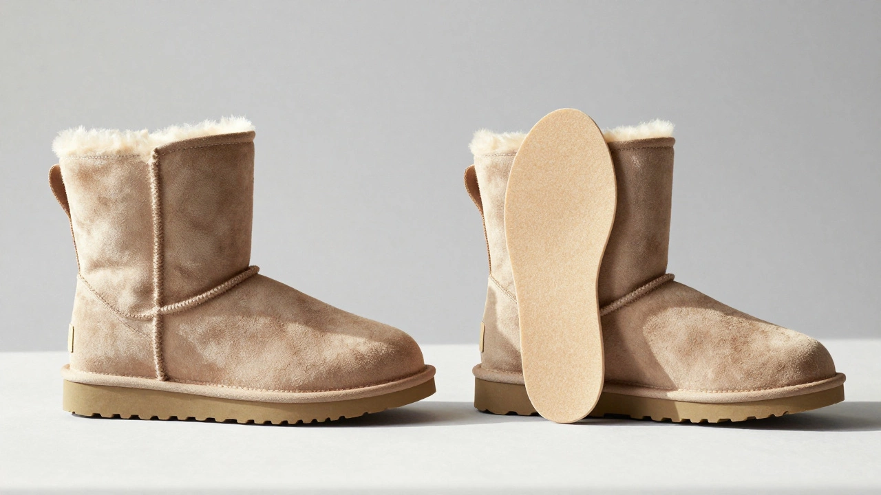 UGG boot with original thin insole vs supportive orthotic